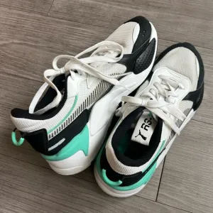 Puma RS-X Reinvention Sneakers White Black Green Size Men’s 8