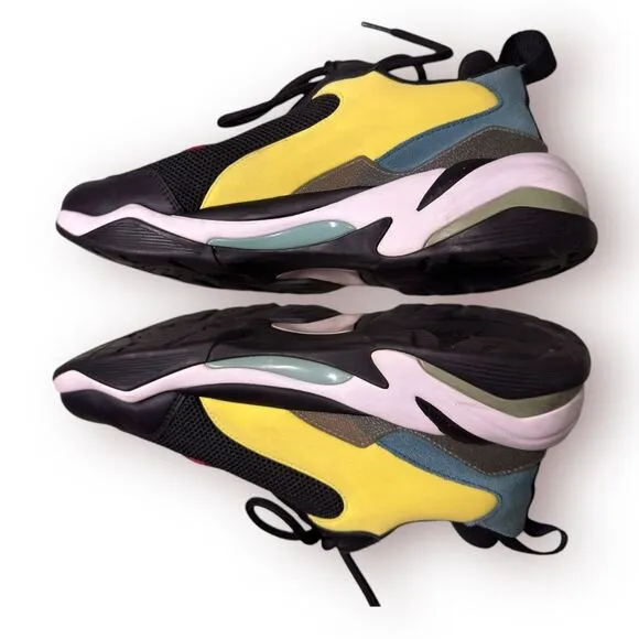 Puma Thunder Spectra Black Shoes Y2K Sneakers Size‎ 9