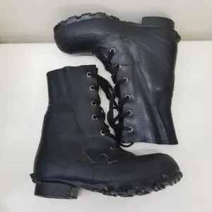 QMC 6N Black Military Combat Boots Lace Up Rubber Insulated MICKEY