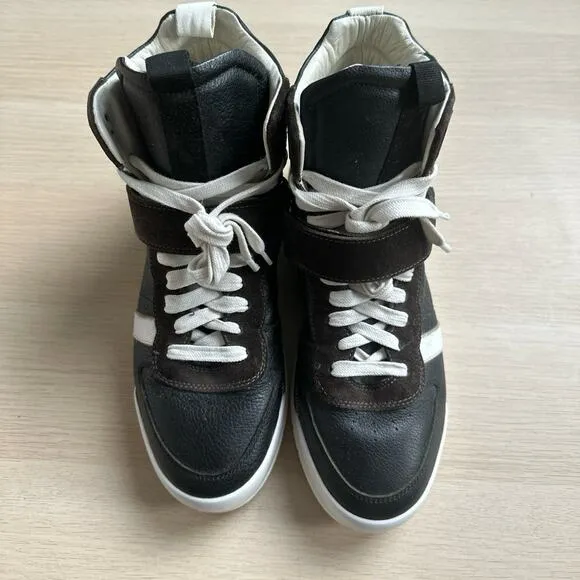 Rag &amp; Bone Black and White High Top Sneakers - Size 8 Men’s