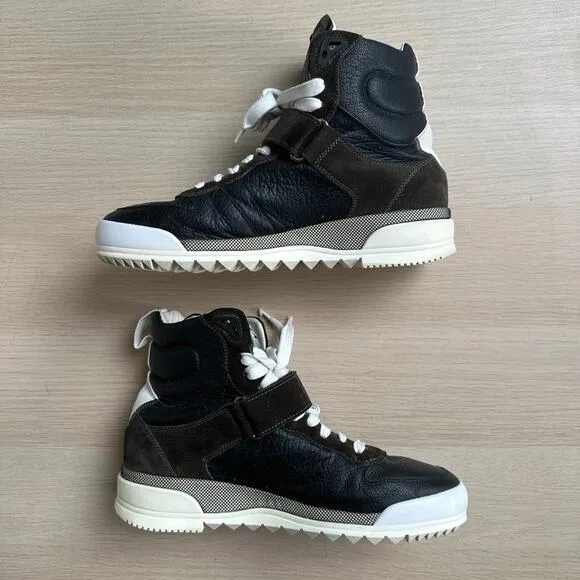 Rag &amp; Bone Black and White High Top Sneakers - Size 8 Men’s