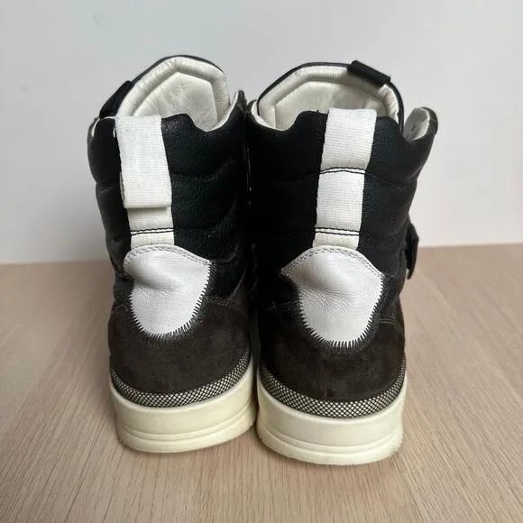Rag &amp; Bone Black and White High Top Sneakers - Size 8 Men’s