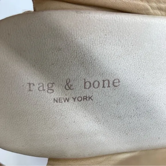 Rag &amp; Bone Kea Suede and Leather Platform Jute Espadrille