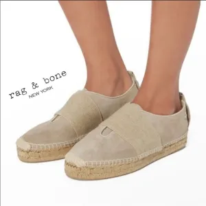 Rag &amp; Bone Nina Suede Slip-On Espadrille