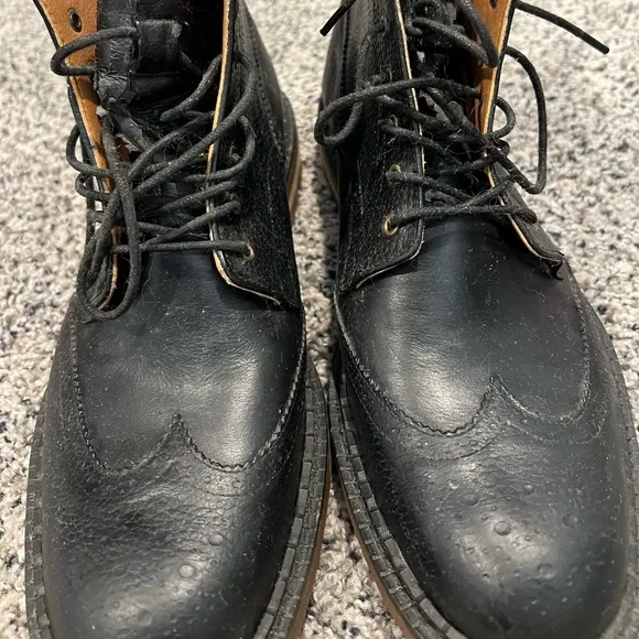 Rainman Black Weatherproof Boots Men's