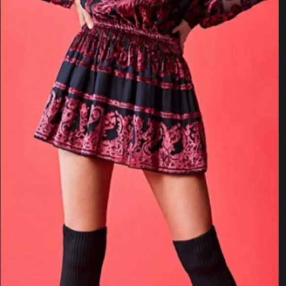 Ramy Brook NWT Clarice Velvet-Burnout Dress