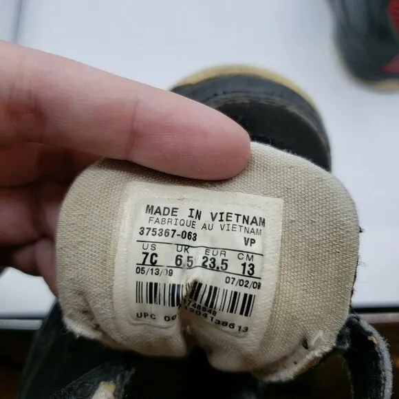 RARE Nike 23 Hallowed Ground High Top Sneakers 7