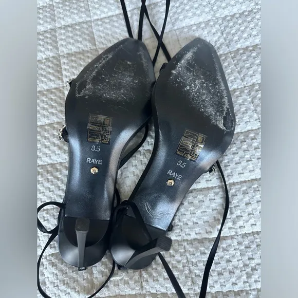 RAYE Revik Heel in Black. - size 8.5