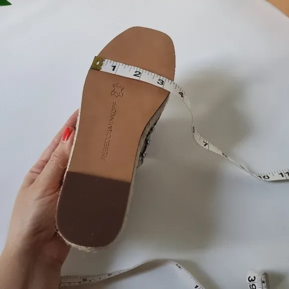 Rebecca Minkoff Jodi Espadrilles Sandals Sz 6