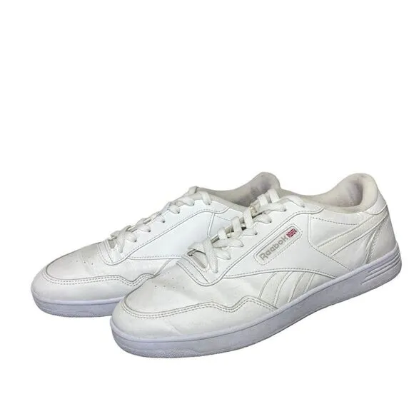 Reebok Classic White Sneakers Size 12