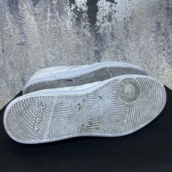 Reebok Classic White Sneakers Size 12