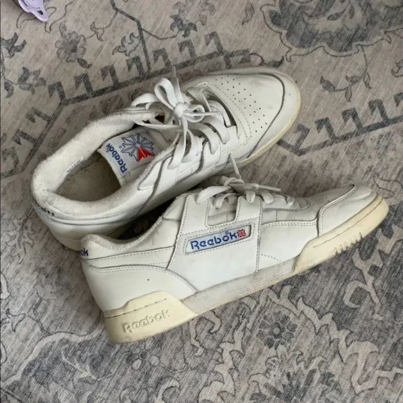 Reebok Workout Plus 1987 TV white sneakers size 8