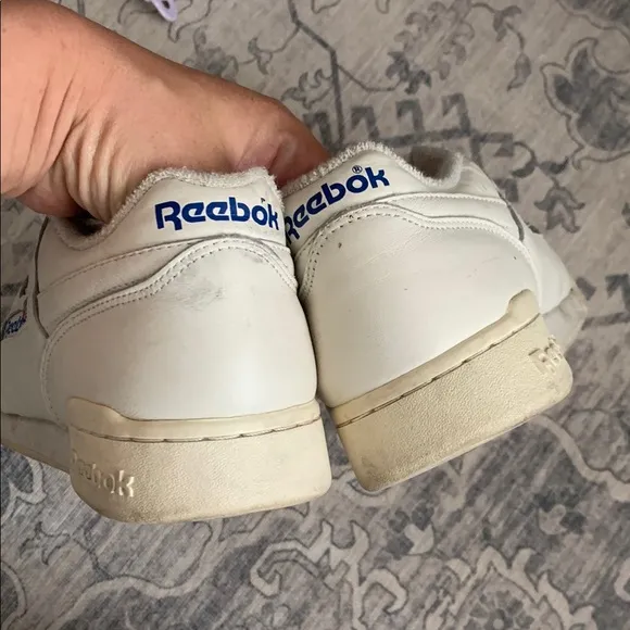 Reebok Workout Plus 1987 TV white sneakers size 8