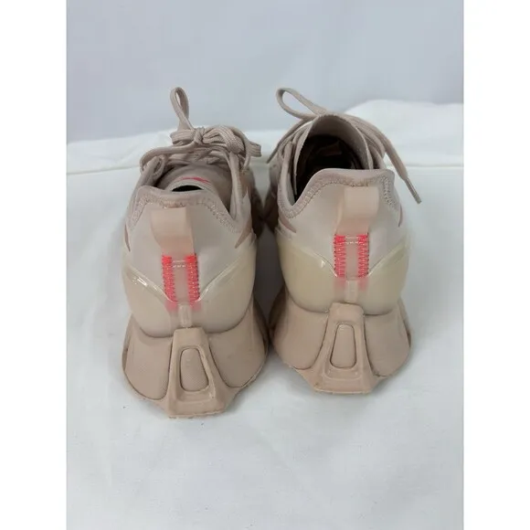 Reebok Zig Kinetica 3 Running Sneakers Peach Pink 8.5 Chunky Utility Gorpcore