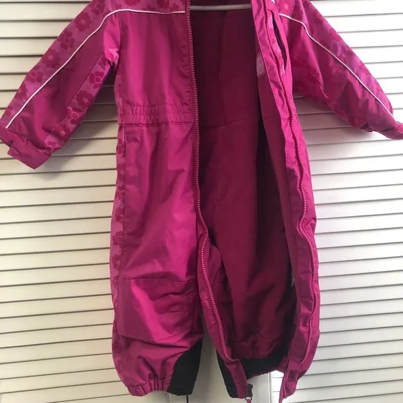 Rei Snow Suit 18 M One Piece Pink hooded