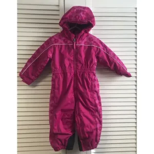 Rei Snow Suit 18 M One Piece Pink hooded