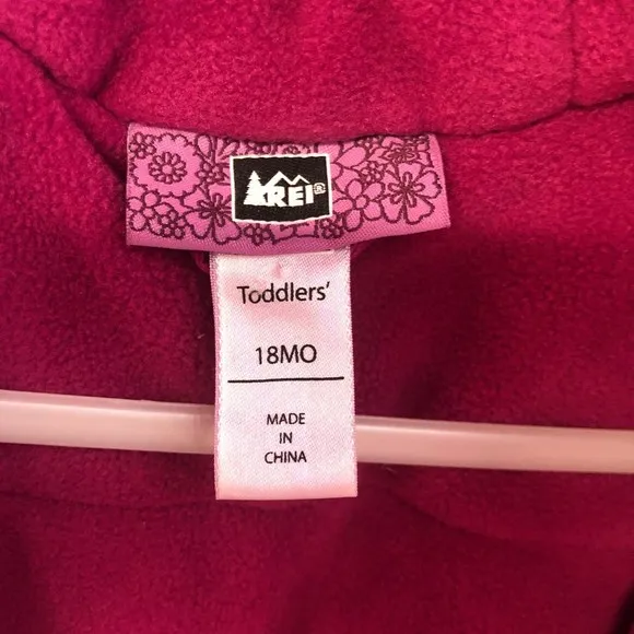 Rei Snow Suit 18 M One Piece Pink hooded
