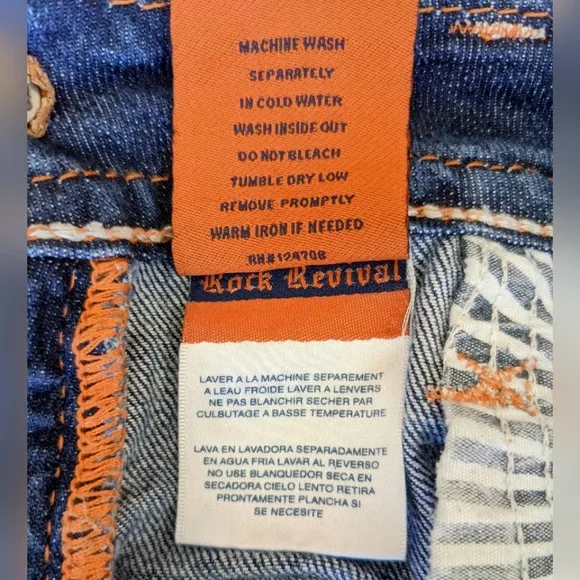 Rock Revival Alanis Cropped Jeans,Sz 29