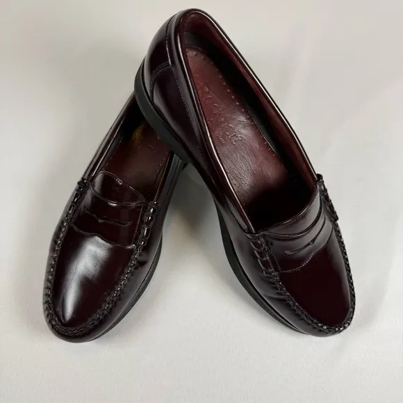 Rockport Brown Leather Loafers Slip-Ons