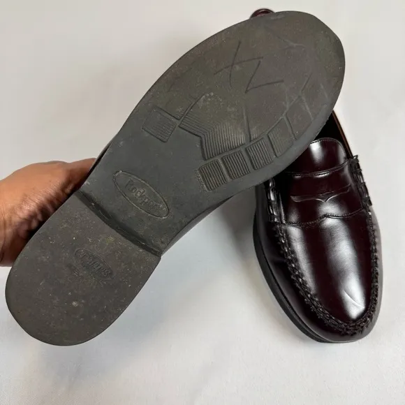 Rockport Brown Leather Loafers Slip-Ons