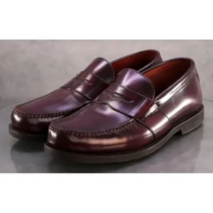 Rockport DMX Men's Penny Loafers Dress Shoes Size 11 (W) Wide Leather Cognac