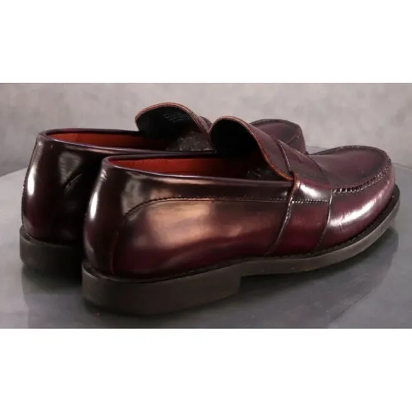 Rockport DMX Men's Penny Loafers Dress Shoes Size 11 (W) Wide Leather Cognac