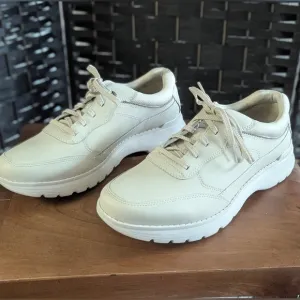 ROCKPORT PROWALKER Cream Sneakers Athletic Size 9.5 Men's NEW