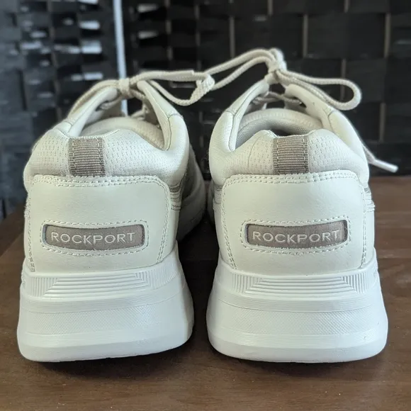ROCKPORT PROWALKER Cream Sneakers Athletic Size 9.5 Men's NEW