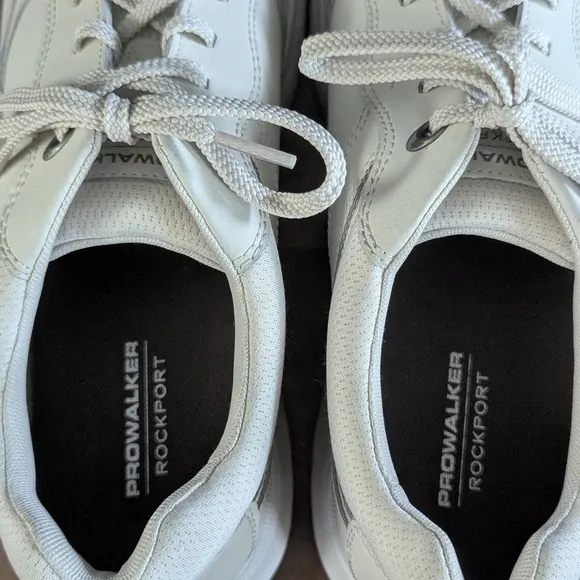 ROCKPORT PROWALKER Cream Sneakers Athletic Size 9.5 Men's NEW