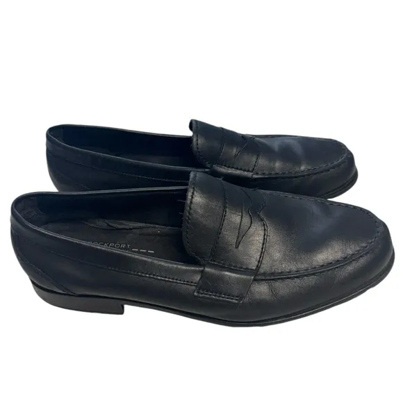 Rockport Walkability Black Men’s Loafers Size 12