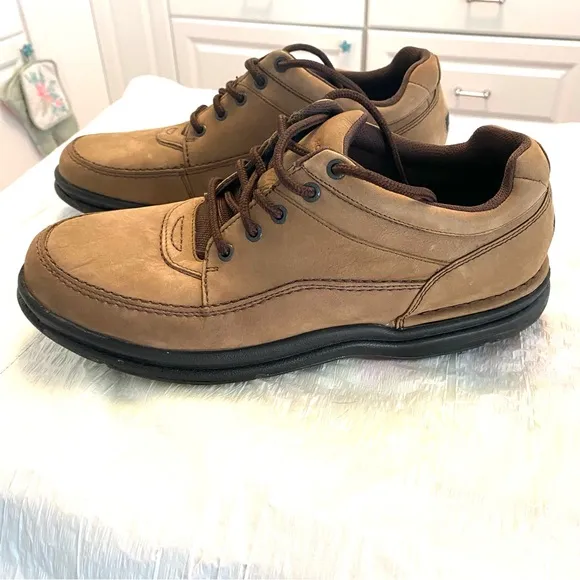 Rockports World Tour Classic brown loafers Sz.12. NWOT No box