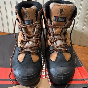 Rockrooster NEW Woodland Insulated Work Boots, Waterproof, Safety Toe, S…