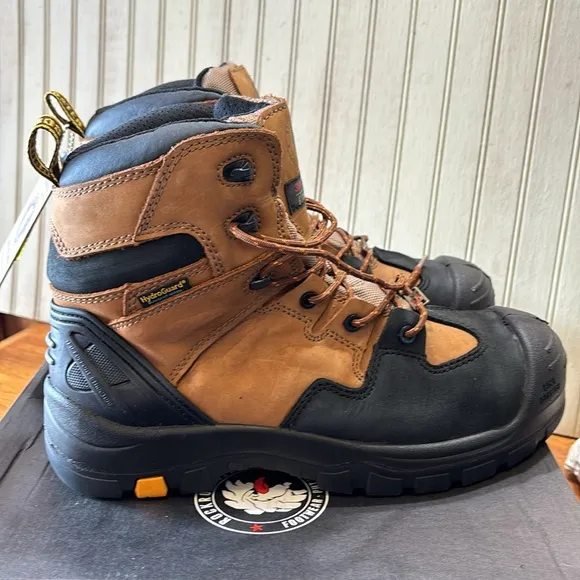 Rockrooster NEW Woodland Insulated Work Boots, Waterproof, Safety Toe, S…
