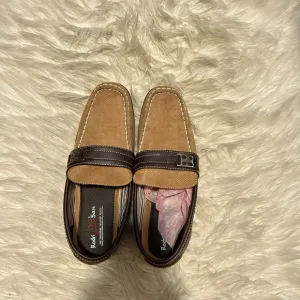 Rodri San Tan &amp; Brown Loafers