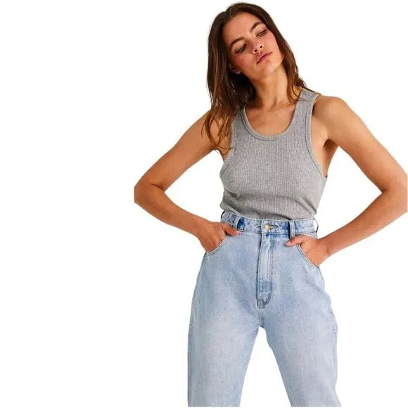 ROLLA’S  Elle Super High-Rise Relaxed Jeans in G’Day Mate Wash Size 24