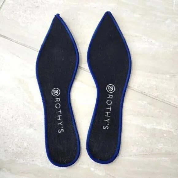 Rothy’s Heather Granite Pointed Toe Flats Size 10