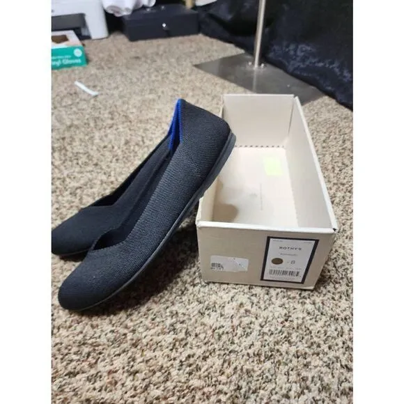 Rothy's | NIB Portobello Black Ballet Flats W/ Box