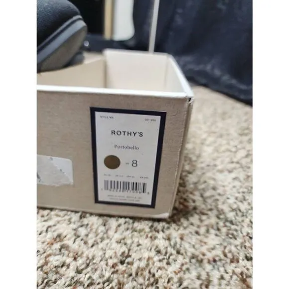 Rothy's | NIB Portobello Black Ballet Flats W/ Box