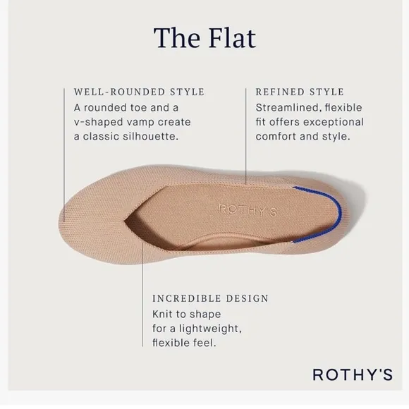 Rothy’s Pointed Toe Minimalist Ballet Flats, Marigold Sunshine Yellow, Size 7.5