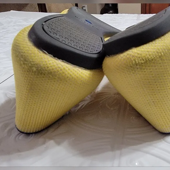 Rothy's Sunshine Yellow The Point Ballet Flats Women's Size 9.5