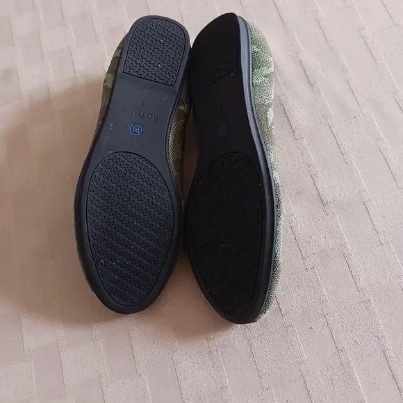 Rothy’s The Loafers in Classic Olive Green Camo