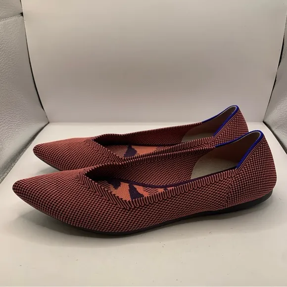 Rothy’s The Point Ballet Flats Rose pink size 11
