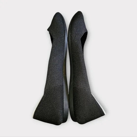 Rothy's The Point Black Pointed Toe Ballet Flats
