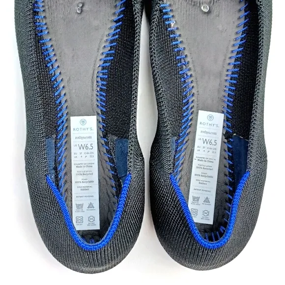 Rothy's The pointed flat shoes 6.5