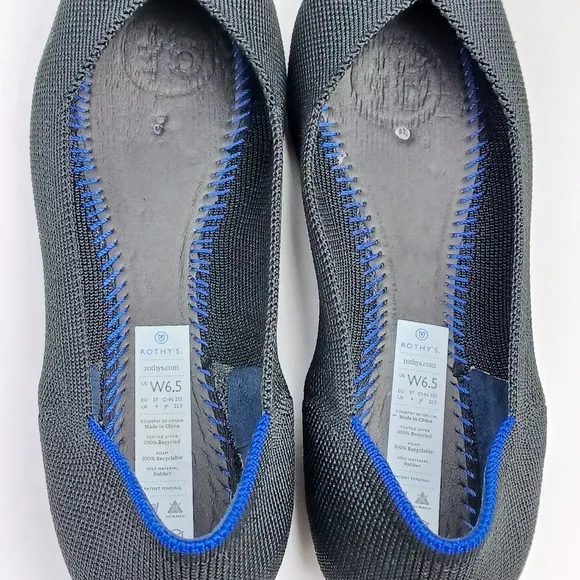 Rothy's The pointed flat shoes 6.5