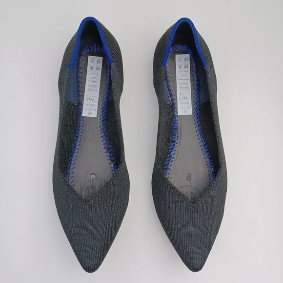 Rothy's The pointed flat shoes 6.5