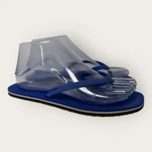 Rothys Womens size 6 Blue The Flip Flop Firecracker Slip On Sandals Flat Thong