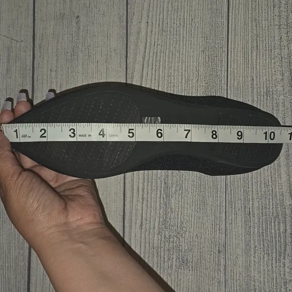 Rothy's Women's The Point Slip-On Flats Black Size 8