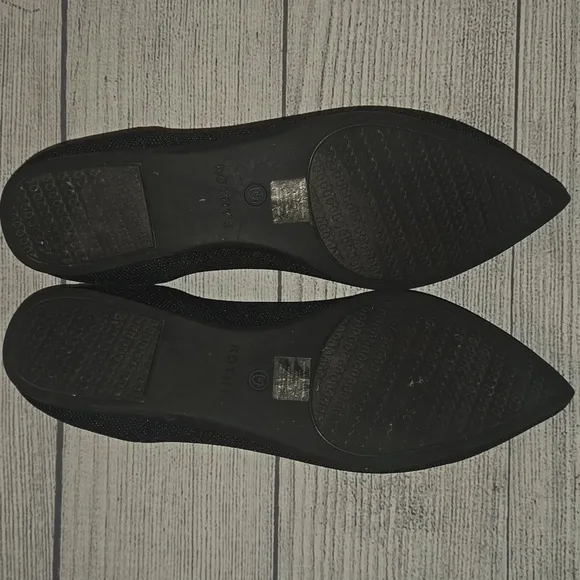 Rothy's Women's The Point Slip-On Flats Black Size 8
