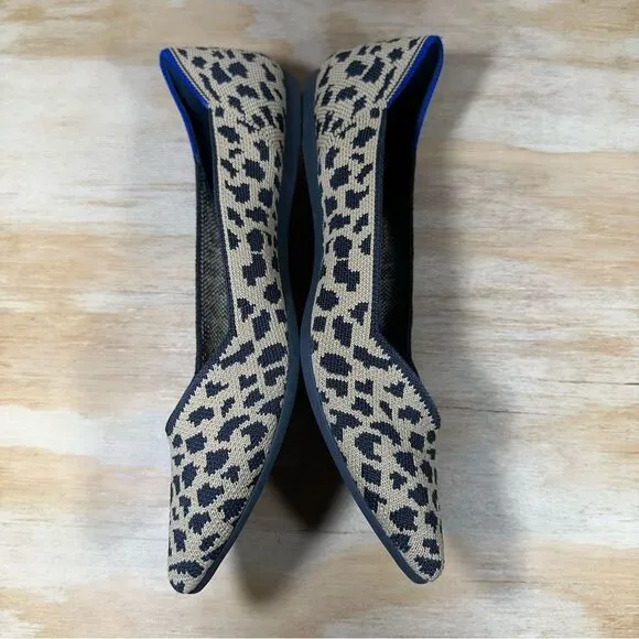 Rothy’s Leopard Print Flats Women’s Size 8.5